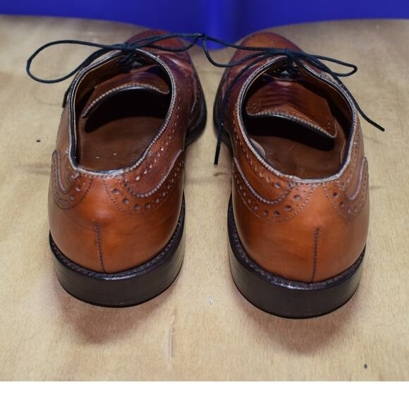 Allen Edmonds Strand Cap Toe Oxford Men’s 8D Walnut Leather Dress Shoes main image 4